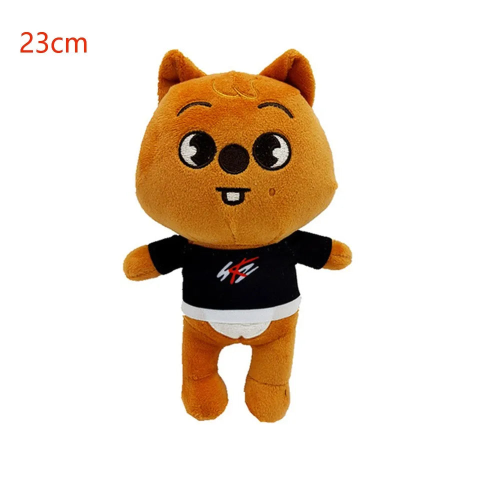 Chaveiro de Pelúcia SKZOO Kawaii – Mascote Fofo Stray Kids