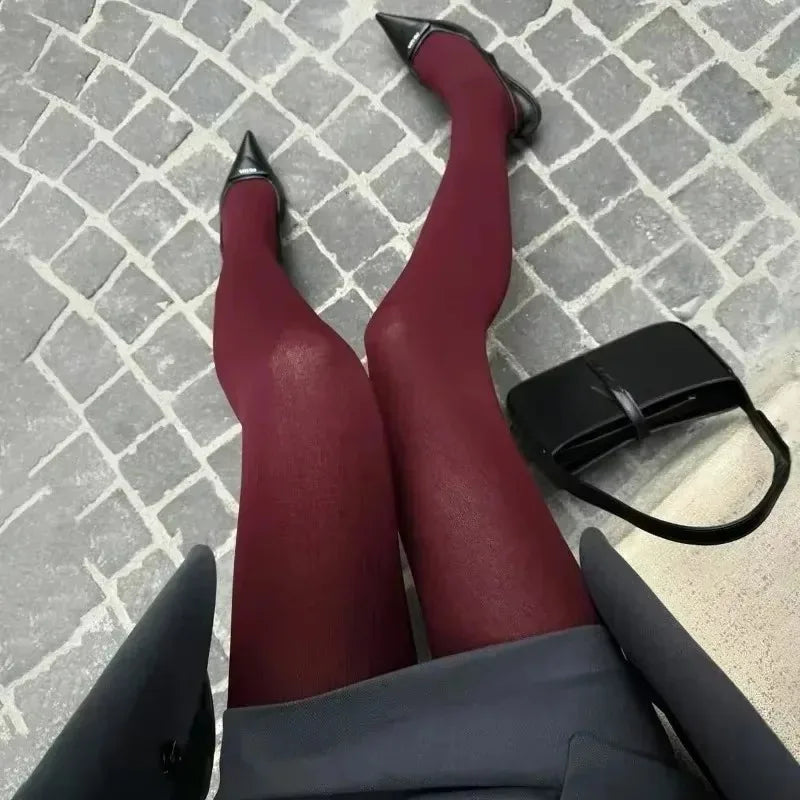 Meia‑Calça Feminina Aveludada 80D – Conforto, Elasticidade e Cobertura Elegante para o Dia a Dia