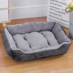 Cama Pet Clássica em Algodão – Aconchego, Estilo e Bem‑Estar para Seu Pet