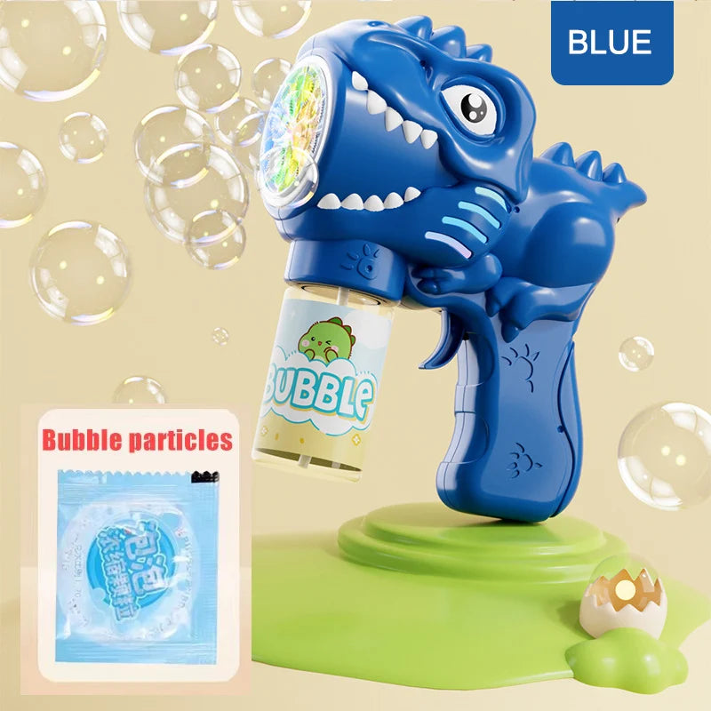 Lançador Automático de Bolhas com Foguete – Máquina de Bolhas Infantil Recarregável