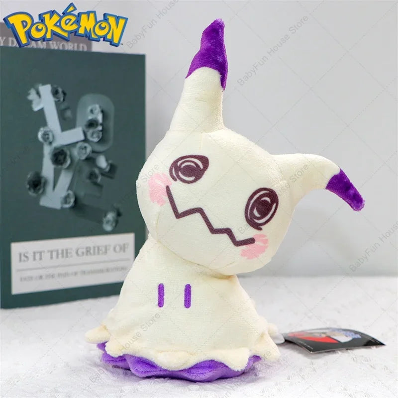 Pelúcia Pokémon Mimikyu Brilhante – Boneco Colecionável Macio (19 a 23 cm)