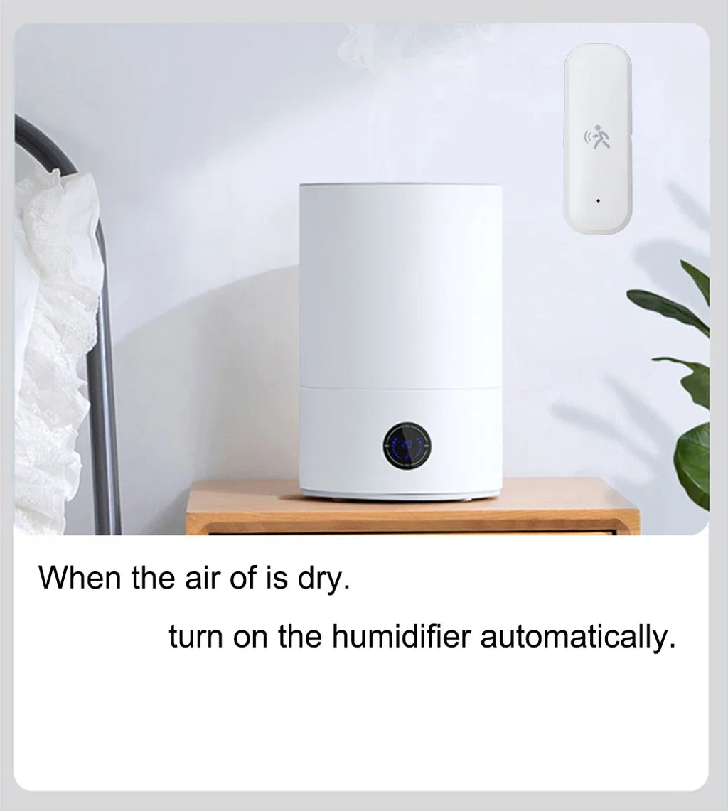 Sensor Inteligente de Presença Zigbee MmWave – Tuya Smart Home