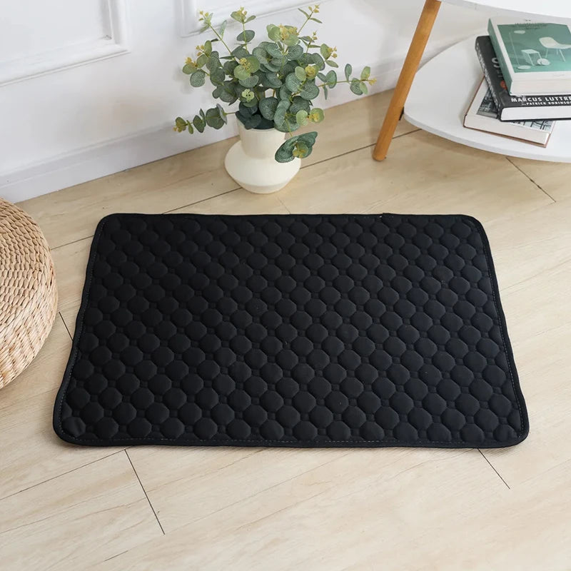 Tapete Higiênico Lavável Antiderrapante para Cães – Reutilizável, Confortável e Ideal para Casa ou Carro