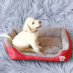 Cama Pet Clássica em Algodão – Aconchego, Estilo e Bem‑Estar para Seu Pet