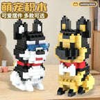 Kit de Blocos Criativos Pets – Monte Seu Cachorrinho Fofo em Mini Blocos