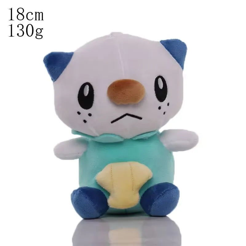 Pelúcia Pokémon Fofa (15 a 30 cm) – Pikachu, Sylveon, Charmander e Outros Personagens