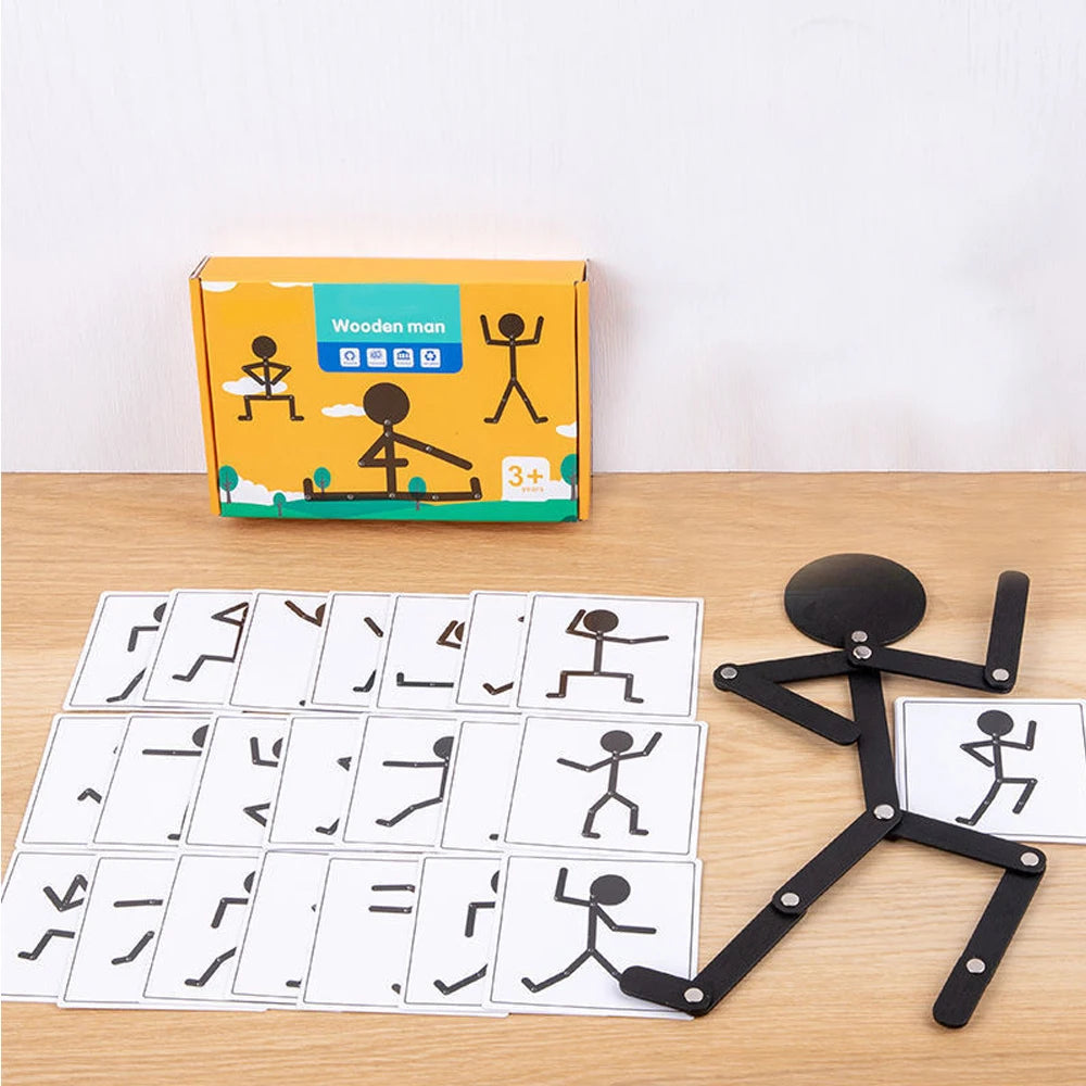 Brinquedo Educativo Montessori DIY – Jogo de Coordenação Motora e Aprendizado Infantil