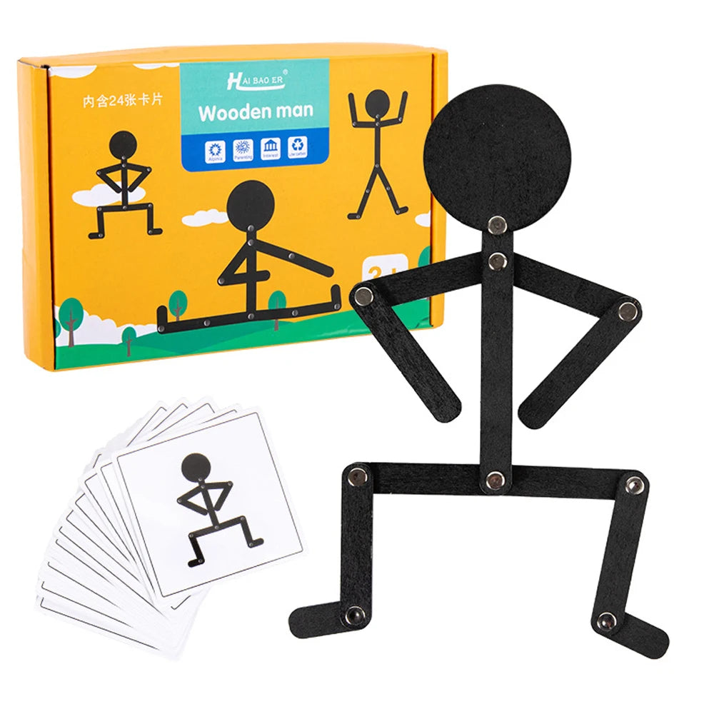 Brinquedo Educativo Montessori DIY – Jogo de Coordenação Motora e Aprendizado Infantil