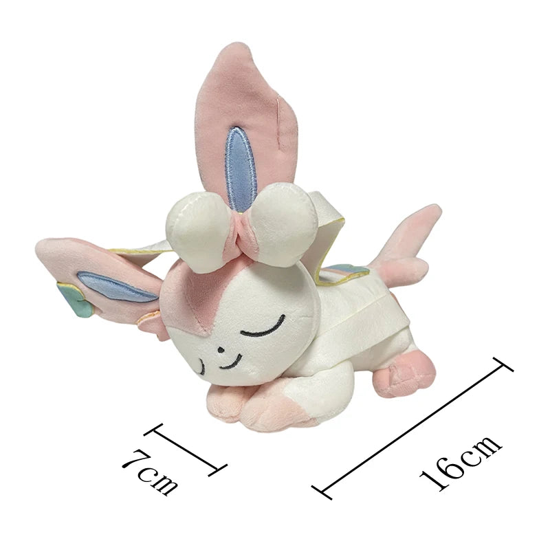 Pelúcia Pokémon Fofa (15 a 30 cm) – Pikachu, Sylveon, Charmander e Outros Personagens