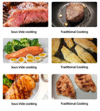 Sous Vide Profissional Wancle® IPX7 – Cozimento a Vácuo Preciso, Silencioso e à Prova d’Água
