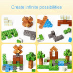 Blocos Magnéticos Educativos DIY – Kit Criativo de Construção (10 a 500 Peças)