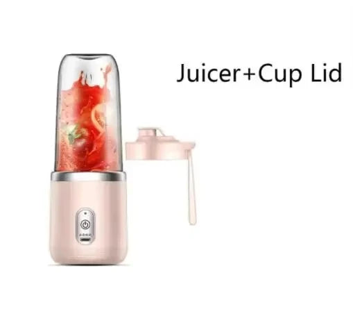 Mini Liquidificador Portátil USB – Sucos e Vitaminas em Qualquer Lugar