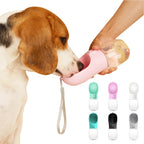 Garrafa de Água Portátil para Pets – Bebedouro Antivazamento para Passeios, Viagens e Aventuras com Seu Cão ou Gato