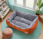 Cama Pet Clássica em Algodão – Aconchego, Estilo e Bem‑Estar para Seu Pet