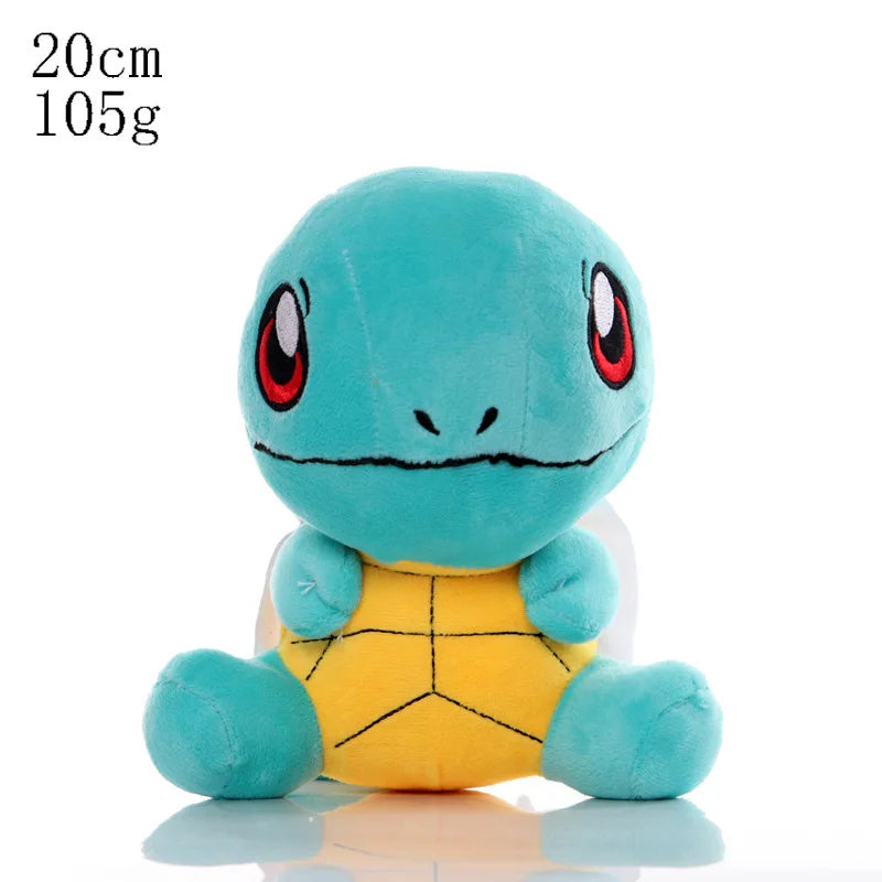 Pelúcia Pokémon Fofa (15 a 30 cm) – Pikachu, Sylveon, Charmander e Outros Personagens