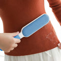 Removedor de Pelos de Pets Dupla Face – Limpeza Rápida para Roupas, Sofás e Tapetes