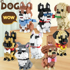 Kit de Blocos Criativos Pets – Monte Seu Cachorrinho Fofo em Mini Blocos
