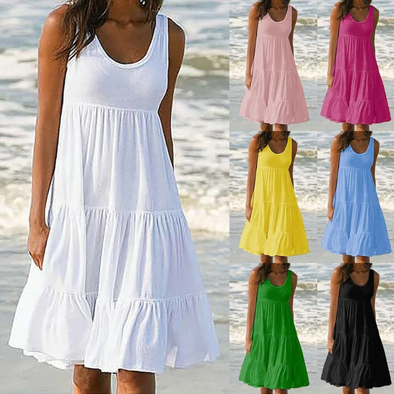 Vestido Midi Feminino com Alças Finas e Costas Abertas – Elegante, Sexy e Atemporal
