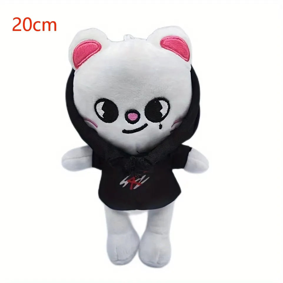 Chaveiro de Pelúcia SKZOO Kawaii – Mascote Fofo Stray Kids