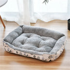 Cama Pet Clássica em Algodão – Aconchego, Estilo e Bem‑Estar para Seu Pet