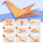 Kit Origami Criativo com 30 Folhas + Guia Ilustrado – Diversão, Arte e Imaginação