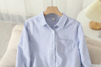 Camisa Feminina Casual em Algodão Oxford – Clássica, Confortável e Atemporal