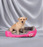 Cama Pet Clássica em Algodão – Aconchego, Estilo e Bem‑Estar para Seu Pet