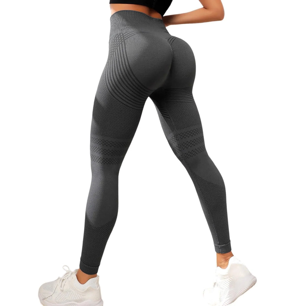 Legging Feminina de Treino com Compressão 3D, Cintura Alta e Efeito Modelador – Conforto, Estilo e Liberdade de Movimento