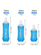 Garrafa Flexível Esportiva WRELS BPA Free – Dobrável, Leve e Ideal para Atividades ao Ar Livre