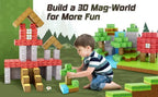 Blocos Magnéticos Educativos DIY – Kit Criativo de Construção (10 a 500 Peças)