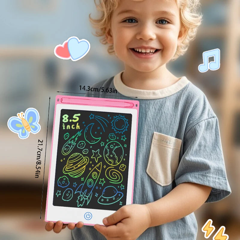 Tablet de Desenho Infantil LCD Apagável – Criatividade Sem Limites (8,5” a 16”)