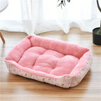 Cama Pet Clássica em Algodão – Aconchego, Estilo e Bem‑Estar para Seu Pet