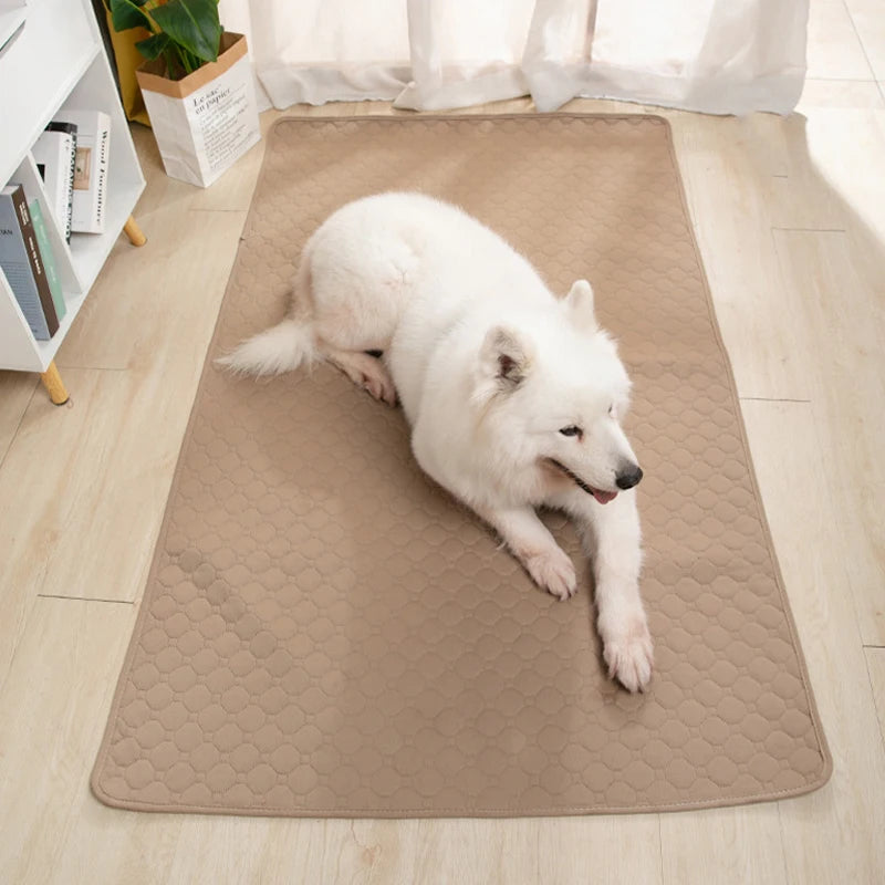 Tapete Higiênico Lavável Antiderrapante para Cães – Reutilizável, Confortável e Ideal para Casa ou Carro