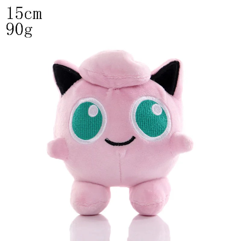 Pelúcia Pokémon Fofa (15 a 30 cm) – Pikachu, Sylveon, Charmander e Outros Personagens
