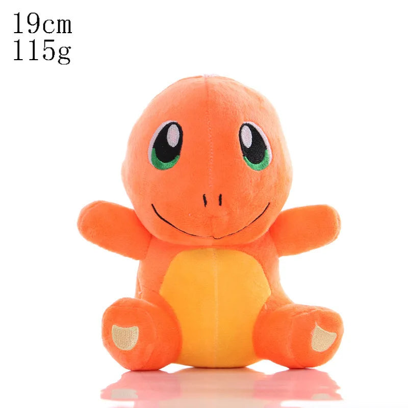 Pelúcia Pokémon Fofa (15 a 30 cm) – Pikachu, Sylveon, Charmander e Outros Personagens