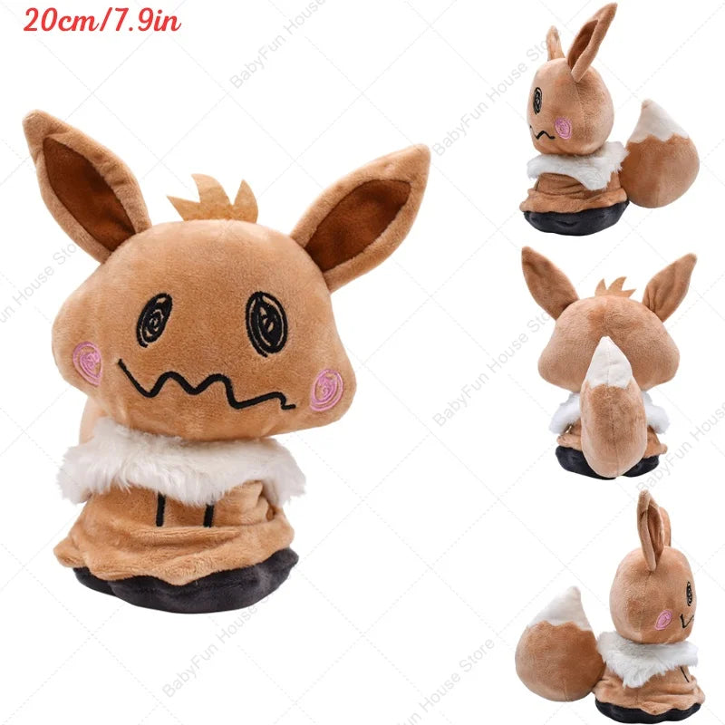 Pelúcia Pokémon Mimikyu Brilhante – Boneco Colecionável Macio (19 a 23 cm)