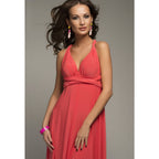 Vestido Longo Feminino Multiway Boho – Modelo Versátil com Amarrações e Caimento Elegante