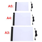 Mesa de Luz LED A3, A4 ou A5 com 3 Níveis de Brilho – Ideal para Diamond Painting, Desenho e Artesanato