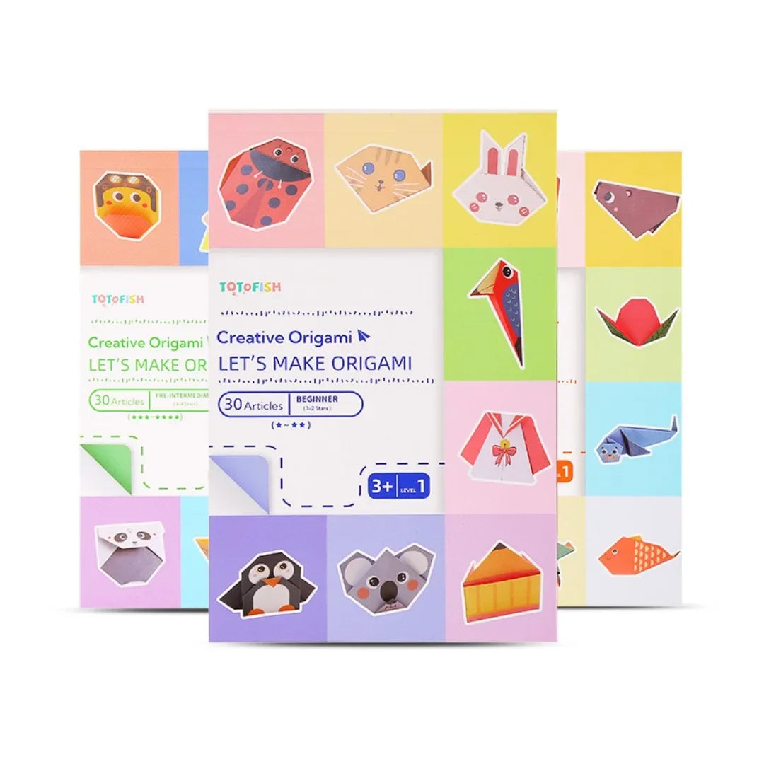 Kit Origami Criativo com 30 Folhas + Guia Ilustrado – Diversão, Arte e Imaginação