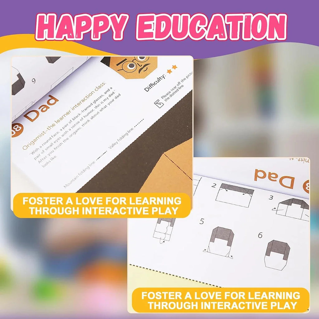 Kit Origami Criativo com 30 Folhas + Guia Ilustrado – Diversão, Arte e Imaginação