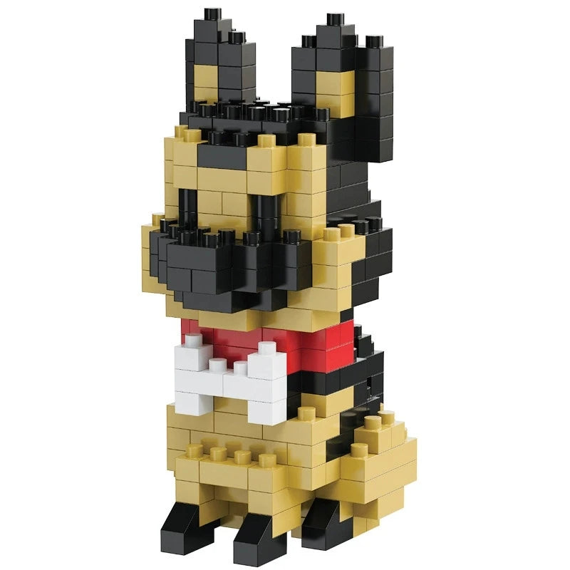 Kit de Blocos Criativos Pets – Monte Seu Cachorrinho Fofo em Mini Blocos