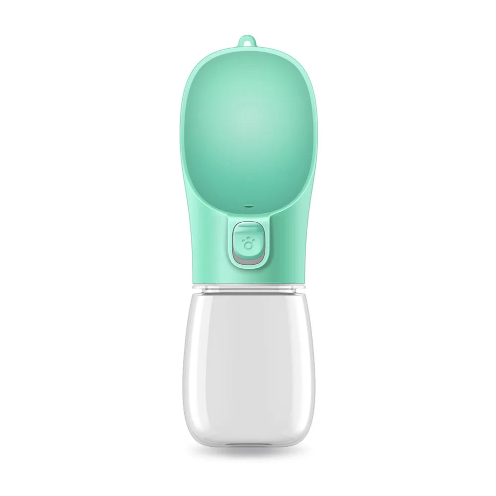 Garrafa de Água Portátil para Pets – Bebedouro Antivazamento para Passeios, Viagens e Aventuras com Seu Cão ou Gato