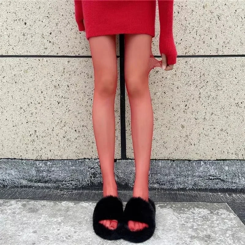 Meia‑Calça Feminina Aveludada 80D – Conforto, Elasticidade e Cobertura Elegante para o Dia a Dia