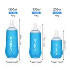 Garrafa Flexível Esportiva WRELS BPA Free – Dobrável, Leve e Ideal para Atividades ao Ar Livre