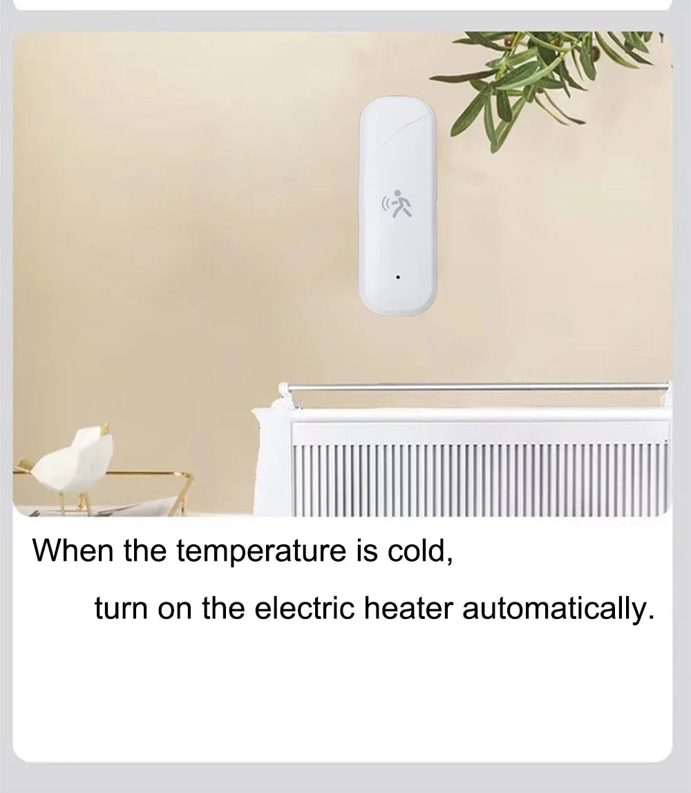 Sensor Inteligente de Presença Zigbee MmWave – Tuya Smart Home