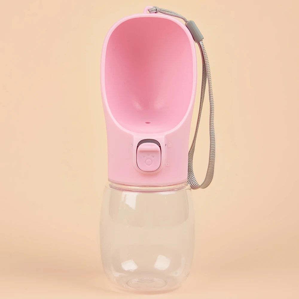 Garrafa de Água Portátil para Pets – Bebedouro Antivazamento para Passeios, Viagens e Aventuras com Seu Cão ou Gato