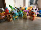 Pelúcia Pokémon Fofa (15 a 30 cm) – Pikachu, Sylveon, Charmander e Outros Personagens