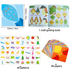Kit Origami Criativo com 30 Folhas + Guia Ilustrado – Diversão, Arte e Imaginação