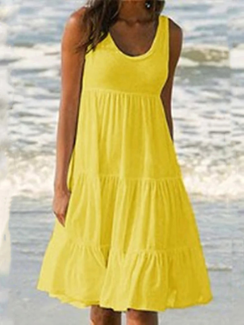 Vestido Midi Feminino com Alças Finas e Costas Abertas – Elegante, Sexy e Atemporal
