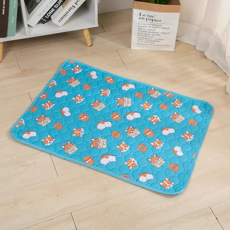 Tapete Higiênico Lavável Antiderrapante para Cães – Reutilizável, Confortável e Ideal para Casa ou Carro